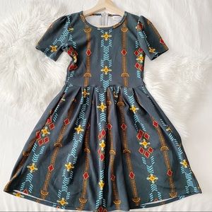 LulaRoe • Southwestern Print Dress